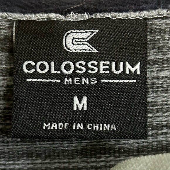 Men's Size M | Colosseum Gray NCAA Auburn Tigers l Full- Zip Hoodie - Picture 6 of 8